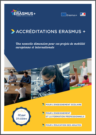 Nouveau! Une accréditation Erasmus + pour les établissements d’enseignement supérieur