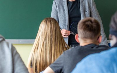 Joffrey Drapeau, professeur au lycée Raoul-Follereau