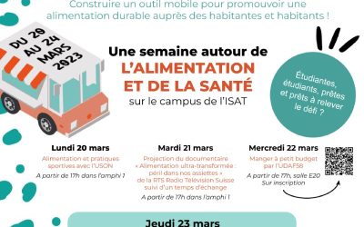 L’évènement Fast & Good Food débarque sur le campus de l’ISAT !