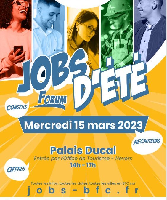 Mercredi 15 mars: le Forum Jobs d’été du BIJ, au Palais Ducal