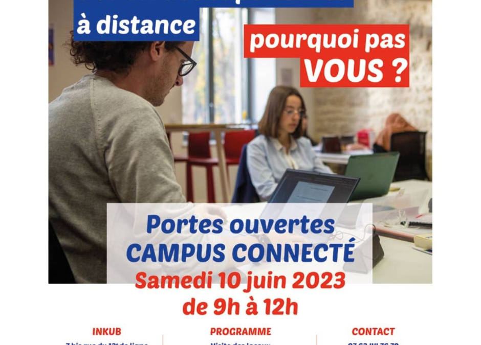 10 juin 2023 : Portes ouvertes du Campus Connecté