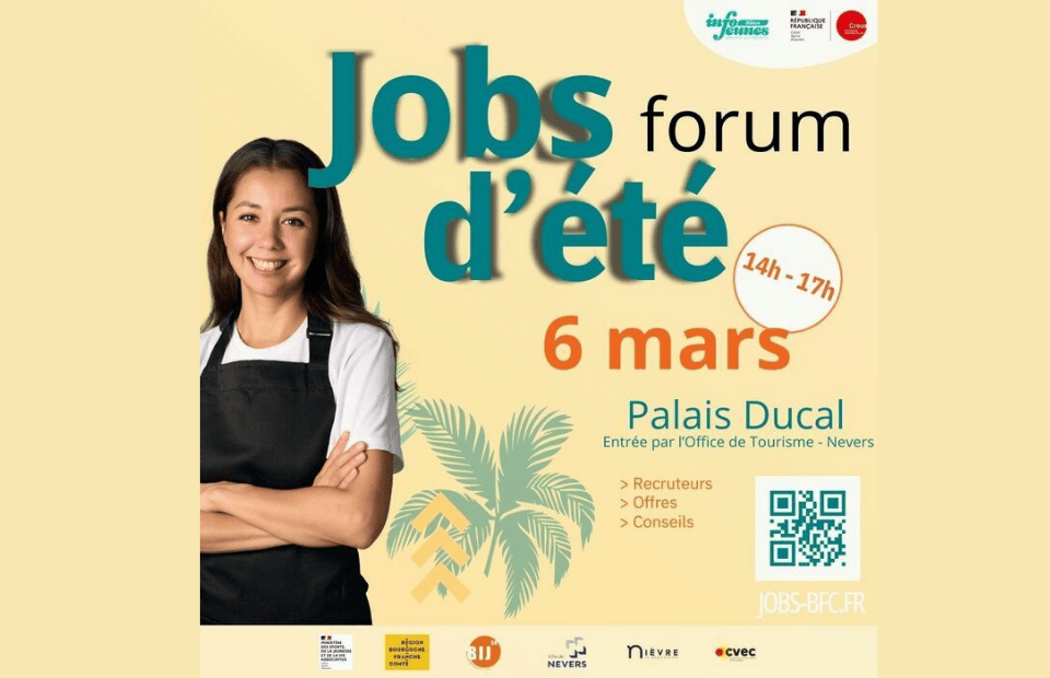 Forum Jobs d’Été : Trouvez votre emploi saisonnier à Nevers