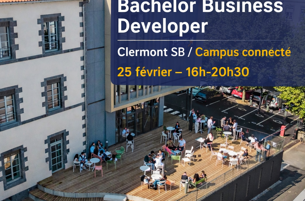 Les Journées portes ouvertes  – Bachelor Business Developer ClermontSB/Campus connecté